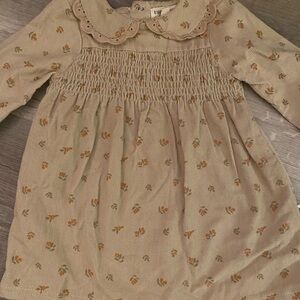 Smocked Rabbit Bear Dress